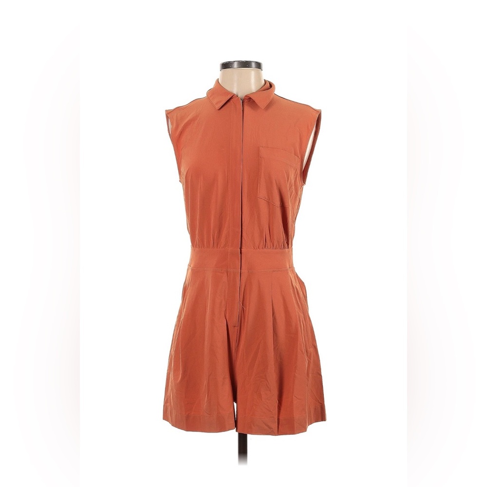 Athleta Sleeveless Romper Jumpsuit - Size 4
Orange